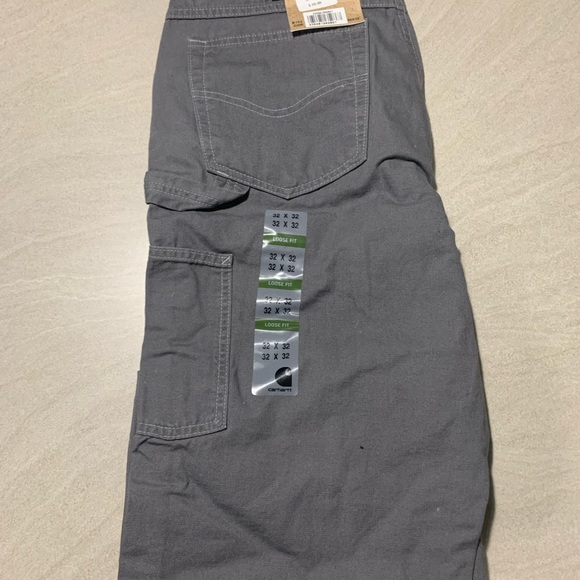 2x Grey Carhartt Carpenter Pants (32” x 32”) - Picture 4 of 5